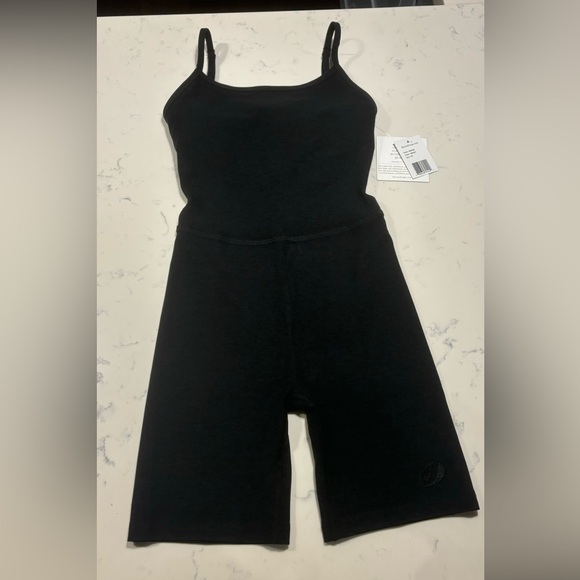 Beyond Yoga Spacedye Keep Pace Biker Jumpsuit, size XS. New with tags NWT, black - Picture 4 of 9